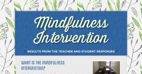 Mindfulness Intervention
