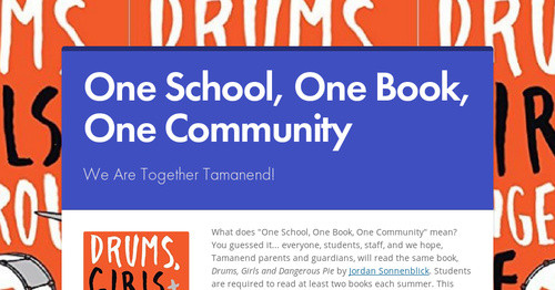 One School, One Book, One Community