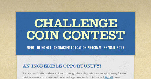 Challenge Coin Contest