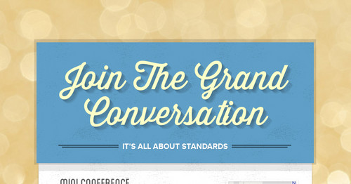 Join The Grand Conversation