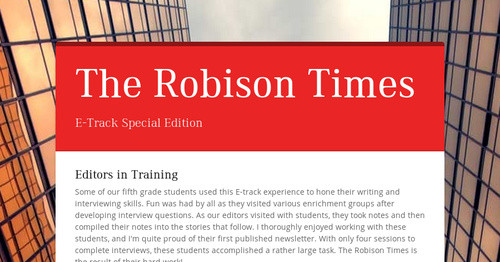 The Robison Times