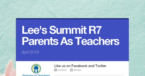 Lee's Summit R7 Parents As Teachers