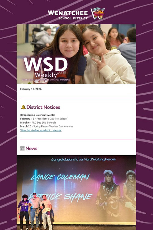 WSD Weekly