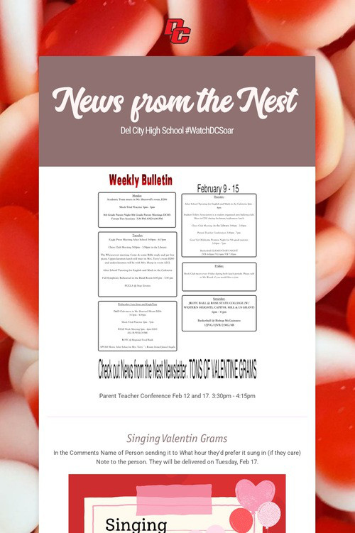 News from the Nest