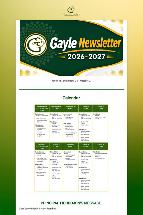 Gayle Newsletter