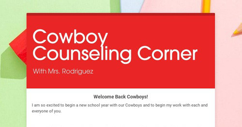 Cowboy Counseling Corner