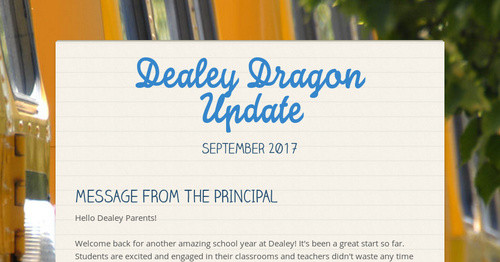 Dealey Dragon Update
