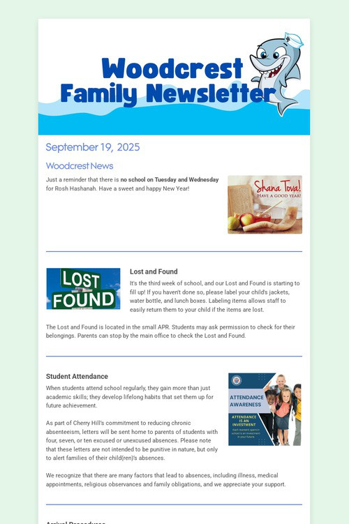 Family Newsletter