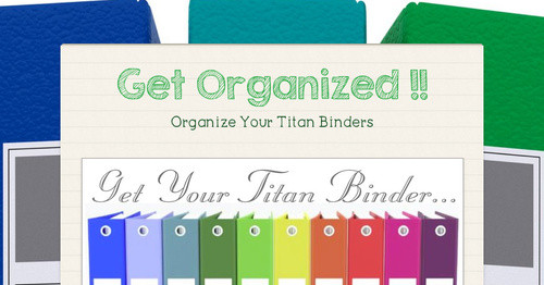 Get Organized !!