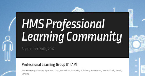 HMS Professional Learning Community