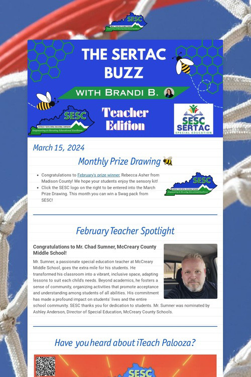The SERTAC Buzz- Teacher Edition