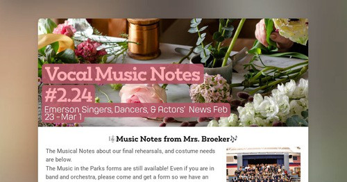 Vocal Music Notes #2.24