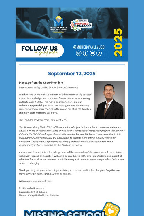 Weekly Update: September 12, 2025
