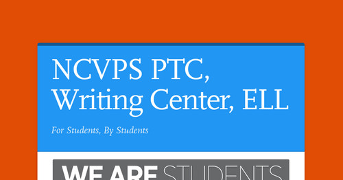 NCVPS Peer Tutoring Center (PTC)