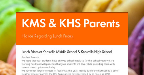 KMS & KHS Parents