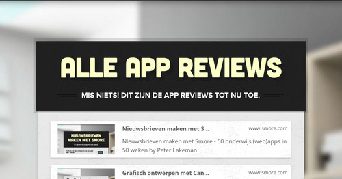 Alle app reviews