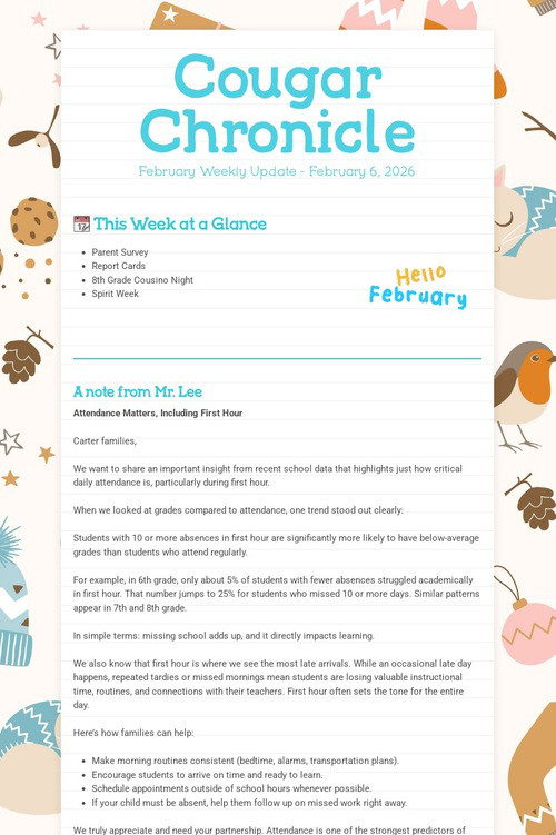 Cougar Chronicle