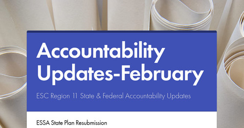 Accountability Updates- February
