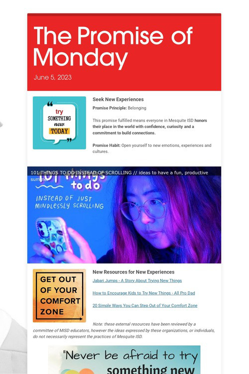The Promise of Monday