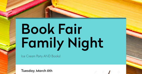 Book Fair Family Night