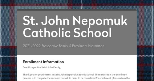 St. John Nepomuk Catholic School