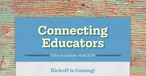 Connecting Educators