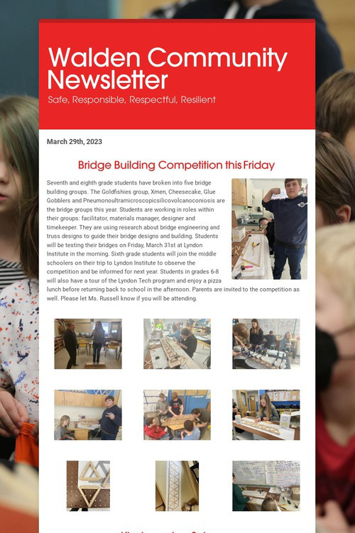 Walden Community Newsletter