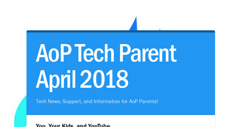 AoP Tech Parent April 2018