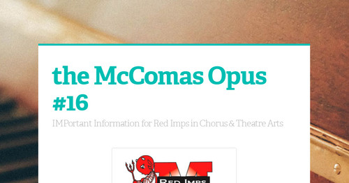the McComas Opus #16
