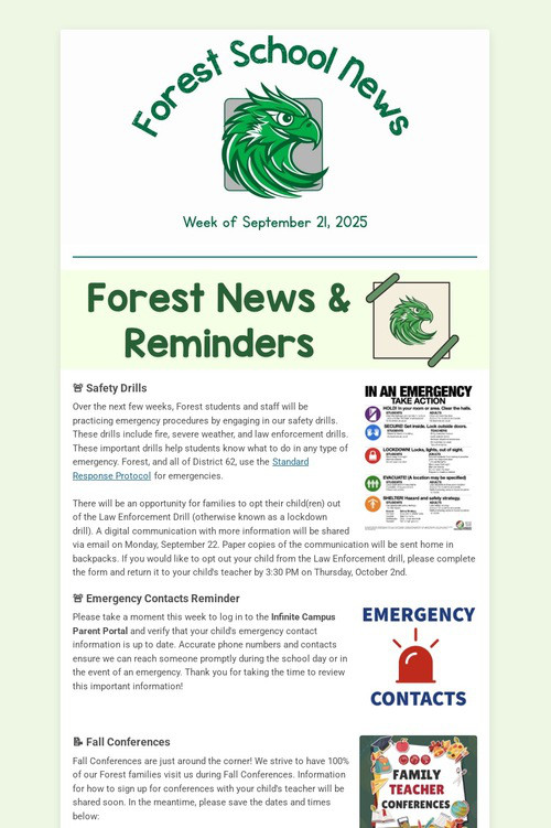 Forest School News (9.21.25)