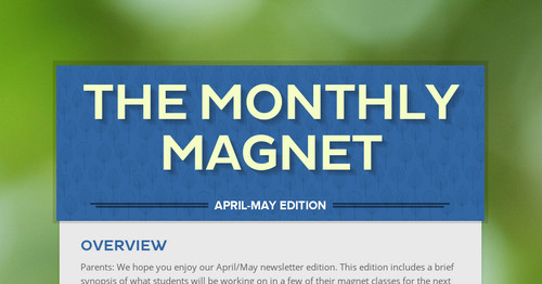 The Monthly Magnet