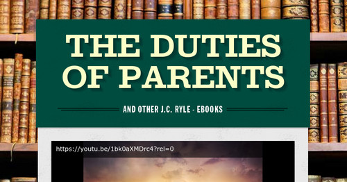 The Duties of Parents
