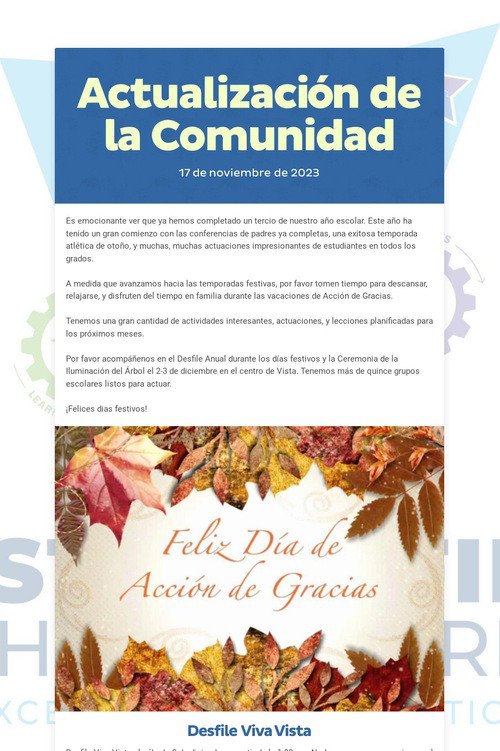 Actualización de la Comunidad