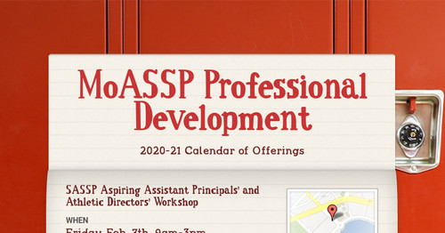 MoASSP Professional Development