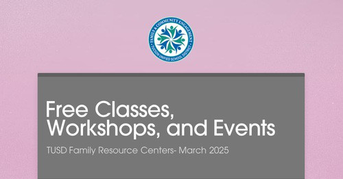 Free Classes, Workshops, and Events
