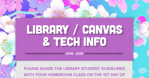 Library / Canvas & Tech Info