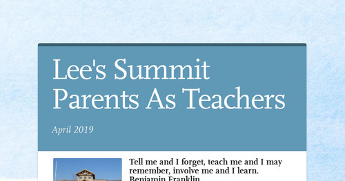 Lee's Summit Parents As Teachers