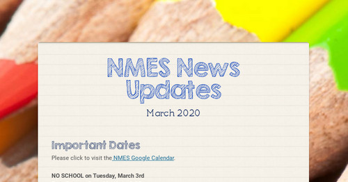 NMES News Updates