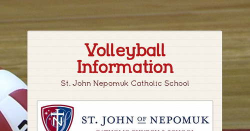Volleyball Information
