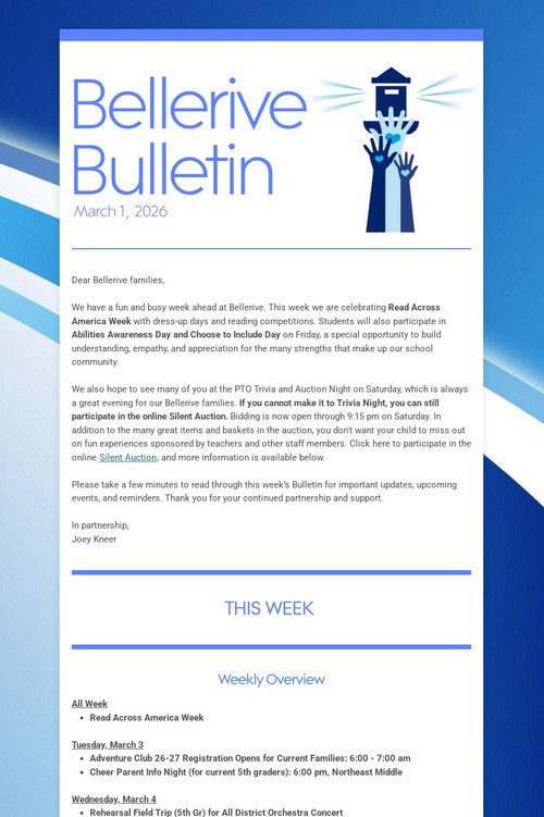 Bellerive Bulletin