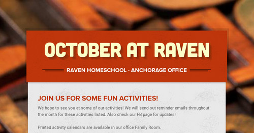 October at Raven