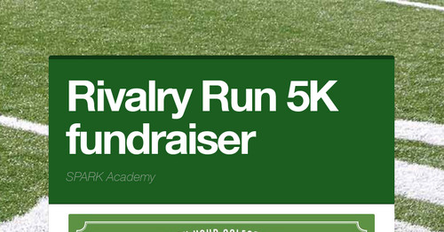 Rivalry Run 5K fundraiser