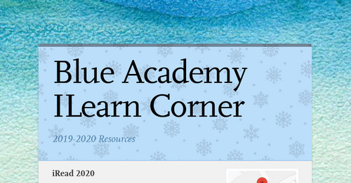 Blue Academy ILearn Corner