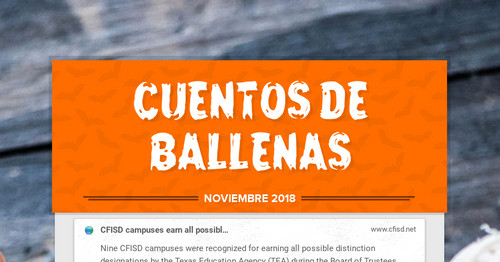 CUENTOS DE BALLENAS