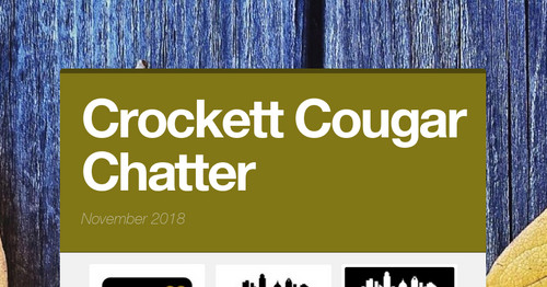 Crockett Cougar Chatter