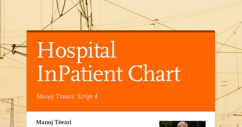 Hospital InPatient Chart