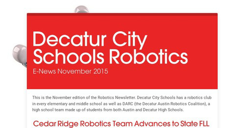 Decatur City Schools Robotics | Smore Newsletters