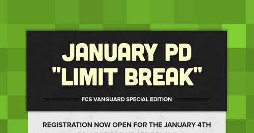 January PD "Limit Break"