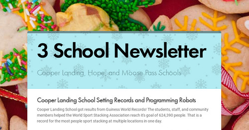 3 School Newsletter