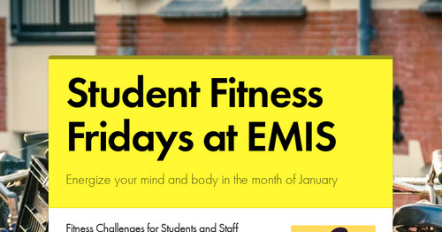 Fitness Fridays at EMIS